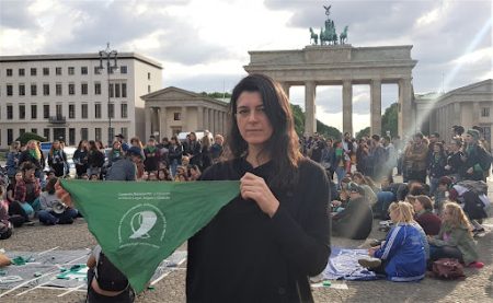 Samanta Schewblin en Berlín, 2019 Fotografía tomada del portal https://tn.com.ar/